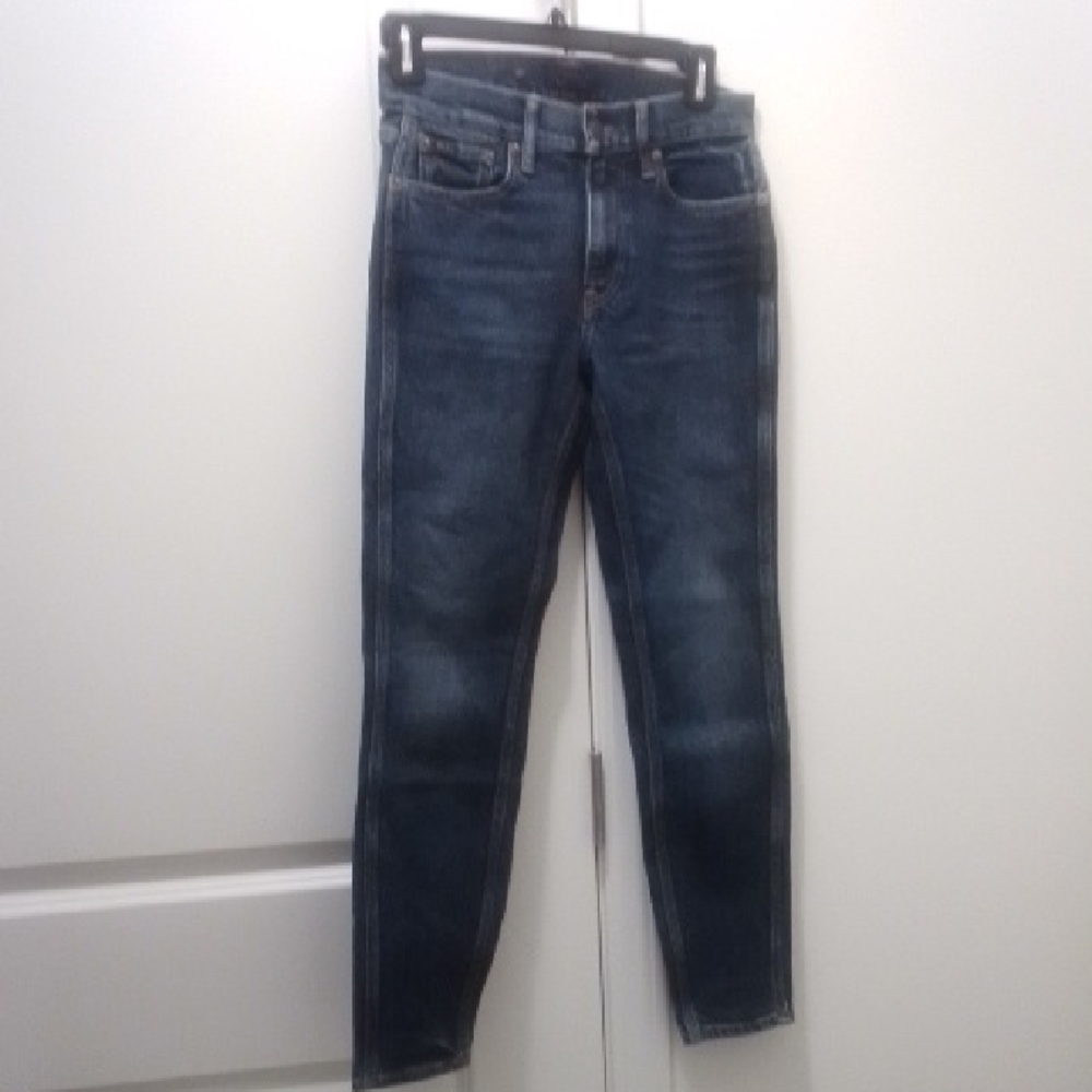 Polo Ralph Lauren Tompkins mid-rise skinny crop Blue Jeans